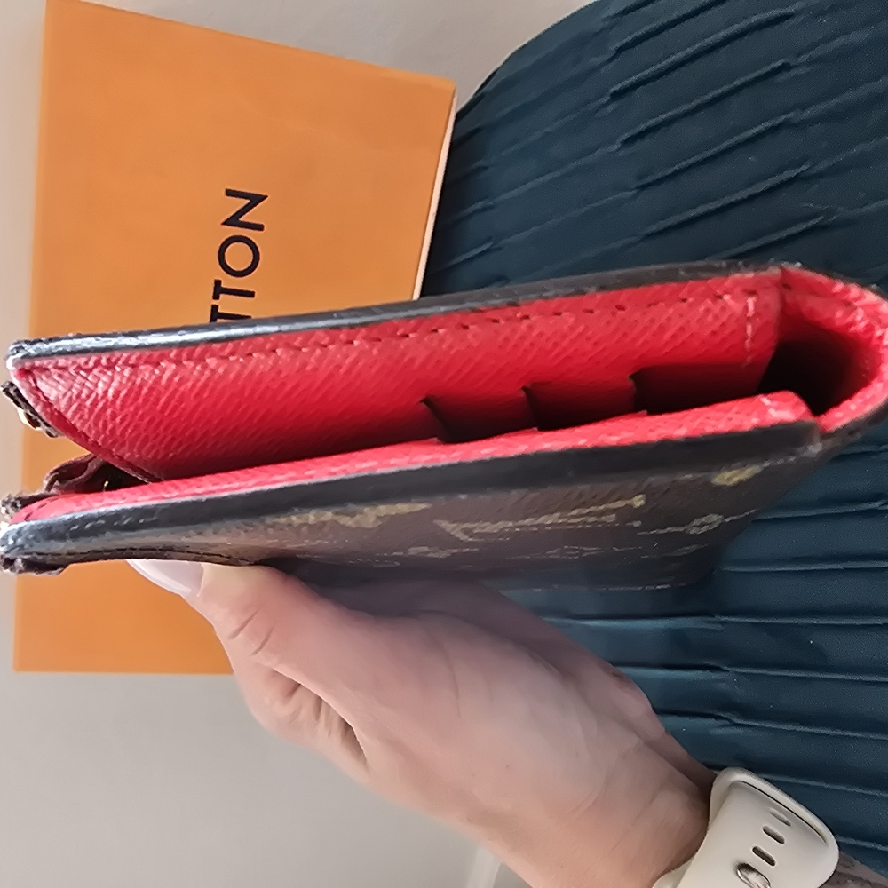 Louis Vuitton Monogram Adele Wallet Coquelicot - image 5